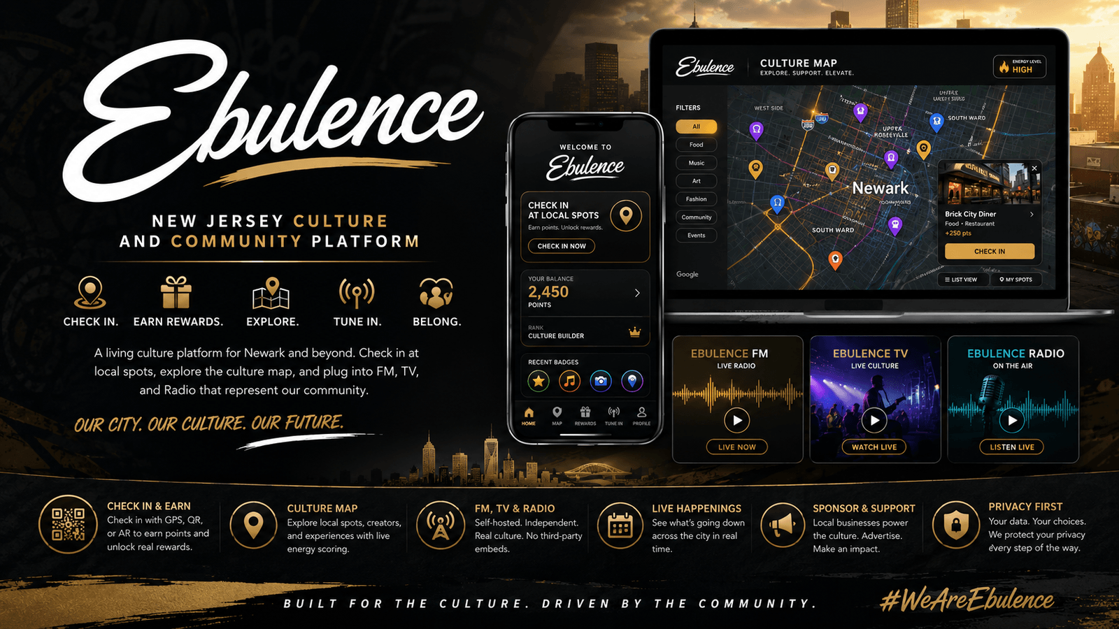 Ebulence - New Jersey Culture and Community Platform